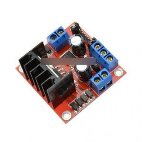 25W L298N kettős H híd DC léptetőmotor L298N meghajtó vezérlőpanel modul