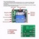 433MHZ DC12V 10A 1CH vezeték nélküli relé RF távirányító kapcsoló vevő