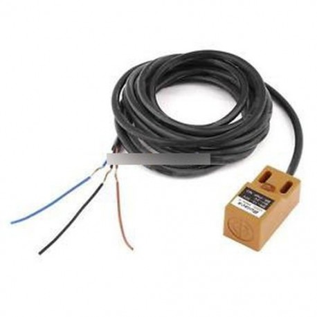 Sárga közelségi kapcsoló - SN04-N 4 mm-es induktív érzékelőkapcsoló NPN NO DC 10-30V 3 szín