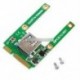 Mini PCI-E kártya bővítőhely az USB 2.0 interfészadapterhez