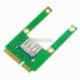 Mini PCI-E kártya bővítőhely az USB 2.0 interfészadapterhez