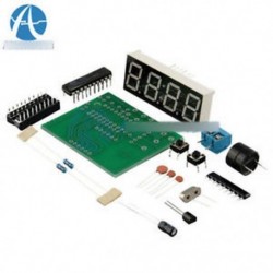 AT89C2051 Digitális 4 bites elektronikus óra elektronikus gyártási csomag DIY készlet