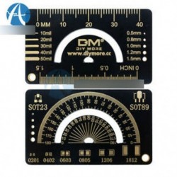 4cm - PCB vonalzó referencia vonalzó PCB  Ardunio Electronic En