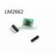 Lila - LM2662 Kapcsolt kondenzátor negatív feszültség átalakító   5V / -5V 200mA lila / zöld