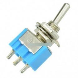 10db Mini 6A 125VAC SPDT MTS-102 3 érintkező 2. pozíció bekapcsoló kapcsoló gyakorlati