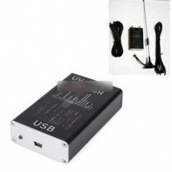 100KHz-1.7GHz teljes sávú UV HF RTL-SDR USB hangoló vevő / R820T   8232 Ham rádió