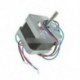 CNC Nema17 for 2.4A, 4200g.cm, 48mm hossz, 0,9 ° Wantai 42BYGHM810 Stepper Motor