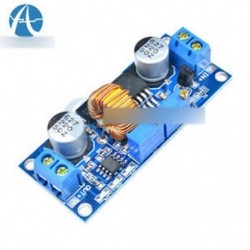 5A Lépjen le XL4015 - 5A CC CV LED-meghajtó Lítium töltő Tápcsökkentő modul W / USB port Voltmérő