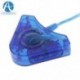 A PS 2 Converter kettős vezérlő konzol Joystick az USB 2.0 laptop PC adapterhez