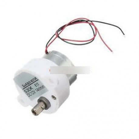 DC 12V 14RPM 2 vezetékek nagy nyomatékú elektromos hajtású doboz S30K redukáló motor