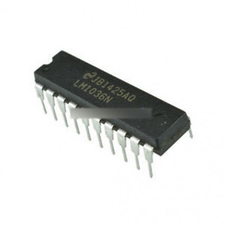 IC LM1036 LM1036N TONE / VOL / BAL DUAL DC DIP20 ÚJ DÁTUM KÓD: 11  JÓ