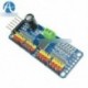 PCA9685 16 Ch 12 bites PWM szervo árnyékoló motorvezérlő I2C modul Arduino robothoz