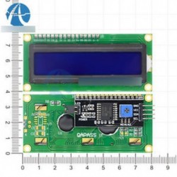 IIC / I2C / TWI / SP soros Interface1602 16X2 karakteres LCD modul kijelző kék