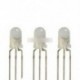 100db 5mm Dual Bi-Color piros / zöld 3-pólusú diffúz közös katód LED dióda lámpa