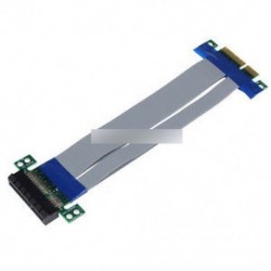 PCI-E 4X - 4X Riser kártya extender Express hosszabbító kábel Rugalmas szalagkábel