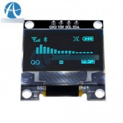 0.96 "I2C IIC sorozat 128X64 128 * 64 kék OLED LCD LED kijelző modul Arduino