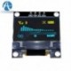 0,96 "sárga és kék I2C IIC 128X64 OLED soros LCD LED kijelző modul Arduino