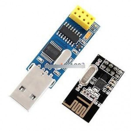 Új CH340T USB-soros portadapter-kártya   2.4G NRF24L01   vezeték nélküli modul