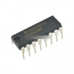 10db CD4026 CD4026BE 4026 IC CMOS számlálók Évtized / osztó DIP-16