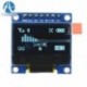 Kék 3-5V 0.96 "SPI soros 128X64 OLED LCD LED kijelző modul Arduino