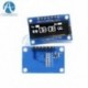 SPI 0,91 hüvelykes 128x32 fehér OLED LCD kijelző modul SSD1306 Arduino STM32  51