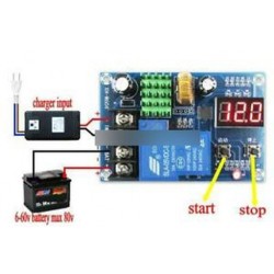 XH-M604 6-60V - 12V / 24V 6-60V akkumulátor töltő vezérlőpanel Töltő tápfeszültség kapcsoló modul