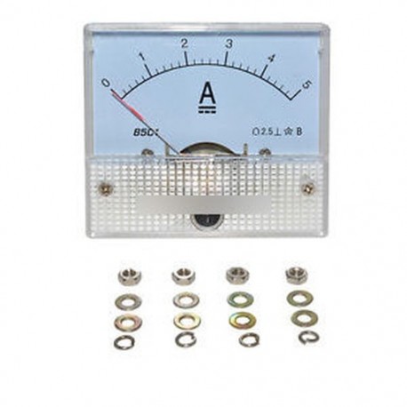 5A Analóg panel AMP árammérő mérőmérő Tester 85C1-A 85C1