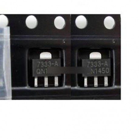 50PCS HT7333-A HT7333 3.3V SOT-89 alacsony fogyasztású LDO feszültségszabályozó