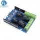 Négycsatornás relé pajzs 5V 4 csatornás relé árnyékoló modul Arduino