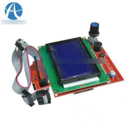 12864 LCD vezérlő adapter - 1602 2004 12864 LCD kijelzővezérlő adapter Arduino 3D nyomtatóvezérlő