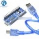 Mini USB Nano V3.0 ATmega328 16M 5V mikrovezérlő CH340G kártya Arduino