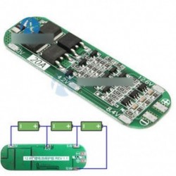 3S 20A lítium akkumulátor védő ... - Li-ion lítium akkumulátor 3S 20A 12.6V 18650 töltő PCB BMS védelmi panel cellája