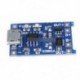 10PCS 5V Micro USB 1A 18650 lítium akkumulátor töltő panel töltő modul