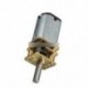 12 V 600 RPM - 6 / 12V 300/600 / 30RPM Mini DC fém fogaskerék hajtómű tengelyátmérővel N20