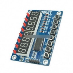 2db 8 bites LED digitális cső 8 kulcs TM1638 AVR Arduino ARM kijelző modul