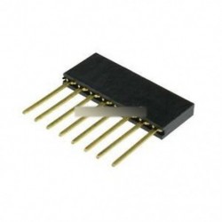 50db 8 db 2,54 mm-es halmozott hosszú lábak Femal fejléc Arduino pajzshoz