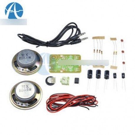 AMP-1 TDA2822M teljesítményerősítő modul DIY készlet Elektronikus gyártás Arduino