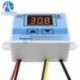 AC 220V W3001 LED hőmérsékletvezérlő 10A termosztátvezérlő kapcsoló szonda