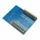 2,4 GHz-es YJ-14015 NRF51822 BLE4.0 Bluetooth-hálózat 3.3V / 1.8-3.6V kék / fekete