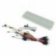MB102 tápegység modul 3.3V 5V   MB102 próbapanel 830 pont   áthidaló kábel