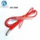 5PCS Reprap 24v 40W kerámiapatron huzal fűtés 3D nyomtatóhoz Prusa Mendel
