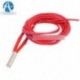 5PCS Reprap 24v 40W kerámiapatron huzal fűtés 3D nyomtatóhoz Prusa Mendel