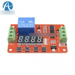 12V automatizálási késleltetés többfunkciós önzáró relé ciklus időzítő modul PLC otthon