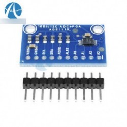 2PCS 16 bites I2C ADS1115 modul ADC 4 csatorna   Pro erősítő erősítő Arduino RPi-hez