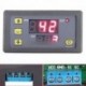 12V termosztát ciklus időzítő késleltetés kettős kijelző relé modul 0-999 óra