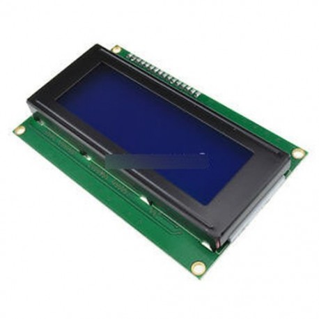 IIC / I2C / TWI / SP soros interfész2004 20X4 karakteres LCD modul kijelző kék