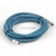 3m-es nylon fonott AIR HOSE levegő kefe kompresszor 1/8 "- 1/8" csatlakozó csatlakozás