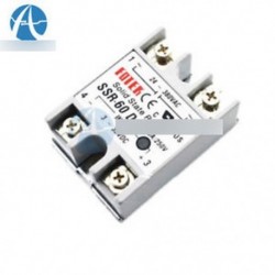 24V-380V 60A 250V SSR-60 DA Szilárdtest relé modul 3-32V DC AC