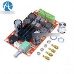 TPA3116D2 digitális erősítő kártya 2X50W D osztályú 12V 24V kétcsatornás sztereó AMP