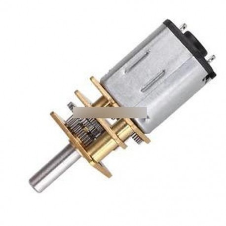 2PCS DC 12V 300RPM Micro sebességcsökkentő fogaskerék motor fém hajtóművel